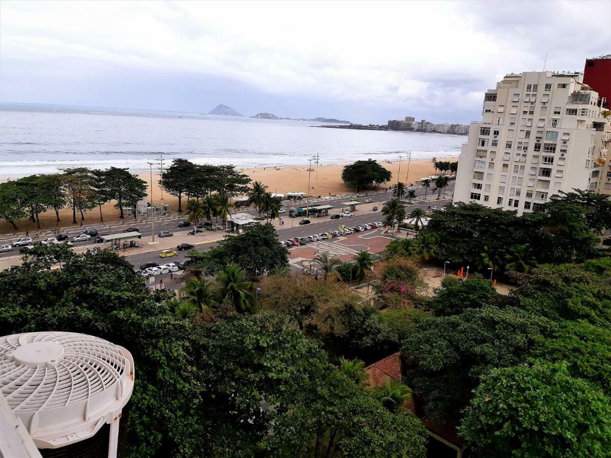 Rio De Janeiro, Copacabana Vista Mar Apartment Exterior foto